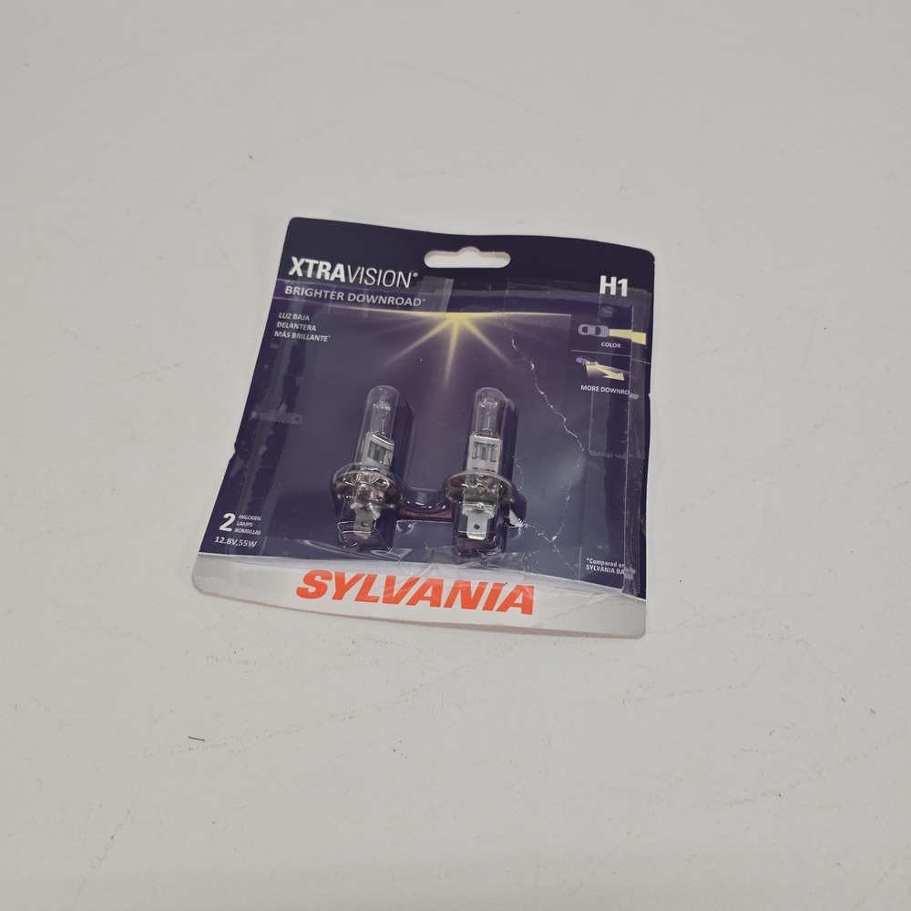 SYLVANIA - H1 XtraVision - High Performance Halogen Headlight Bulb (2 Bulbs)